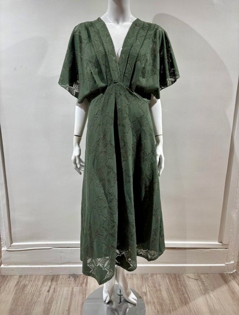 Robe verte Automne 2026